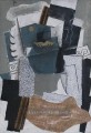 Mann a la Schnurrbart 3 1914 Kubismus Pablo Picasso